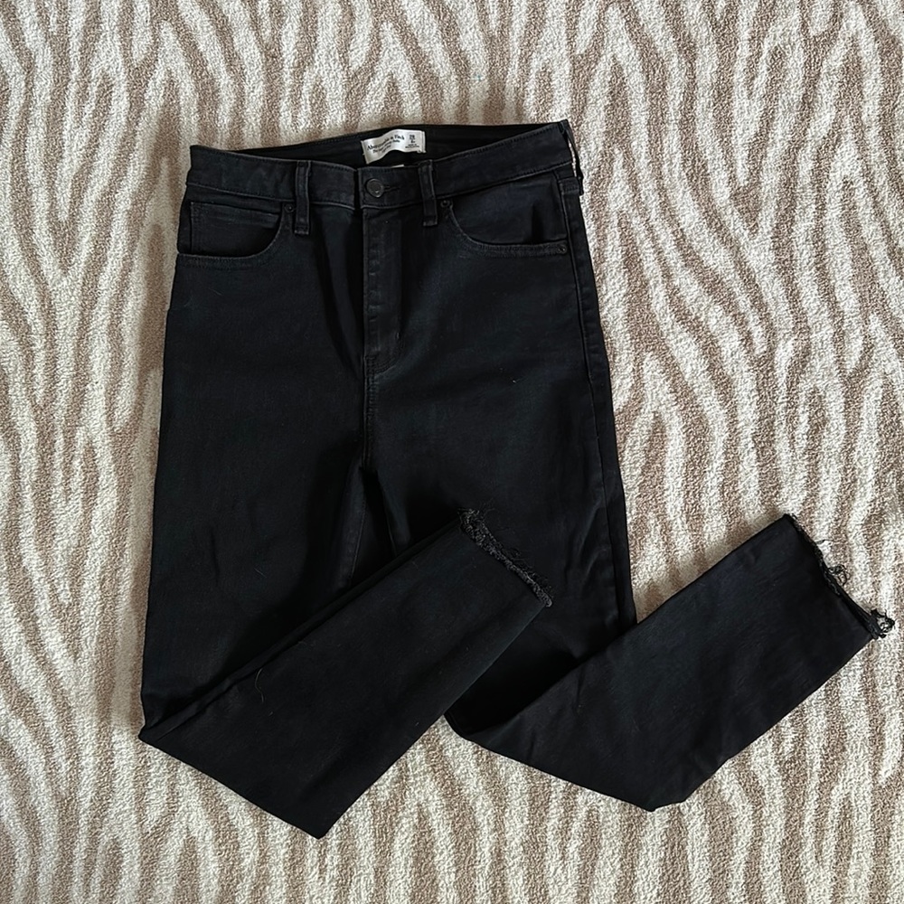 Abercrombie & Fitch high rise super skinny